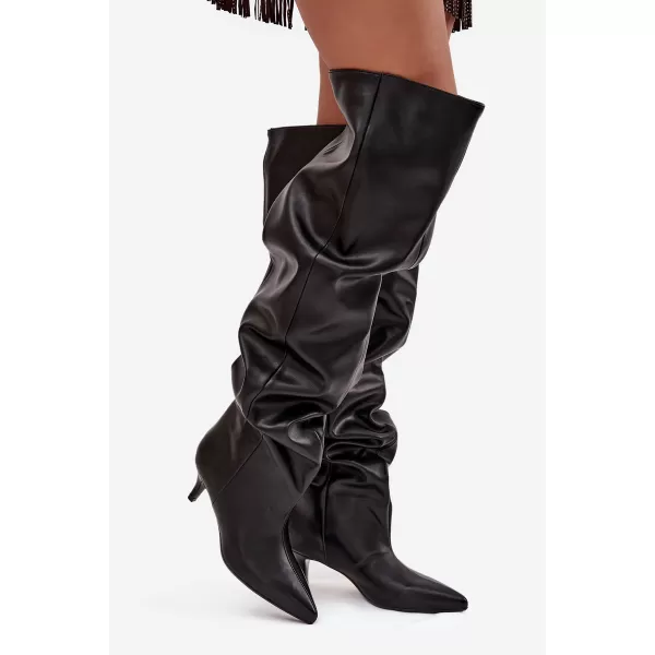  Damenstiefel BOTO 8506 SCHWARZ 