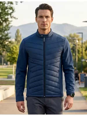 Hybridjacke für Herren MALFINI PREMIUM CROSS 555 MARINEBLAU