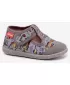 Kinderhausschuhe MILAMI 112/BR-81 GRAU