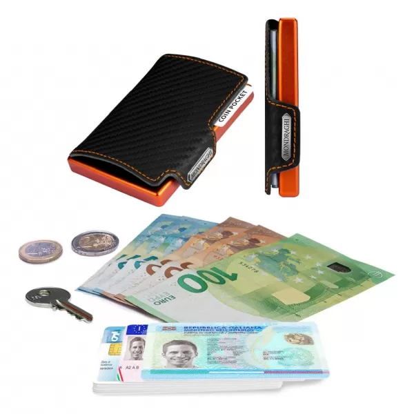  Geldbörse MONDRAGHI -MC-80411 ORANGE 