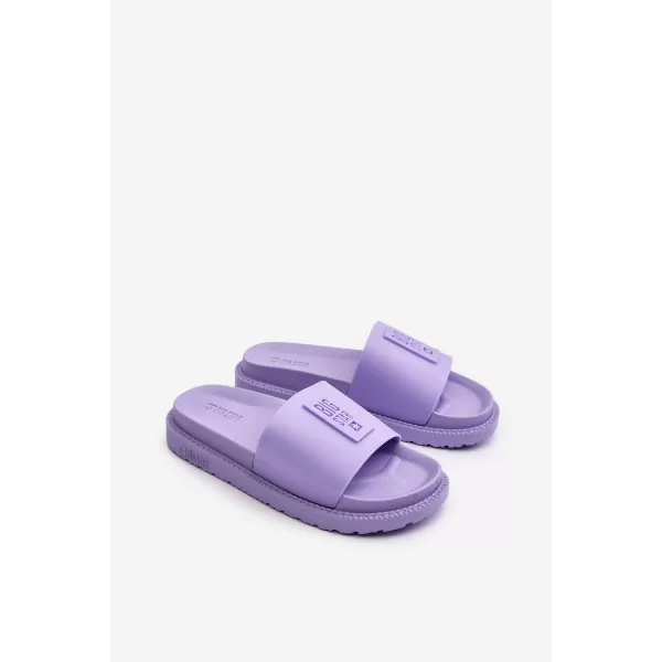  Damenhausschuhe BIG STAR SHOES LL274426 VIOLETT 
