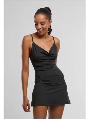 Kleid URBAN CLASSICS TB8182 SCHWARZ