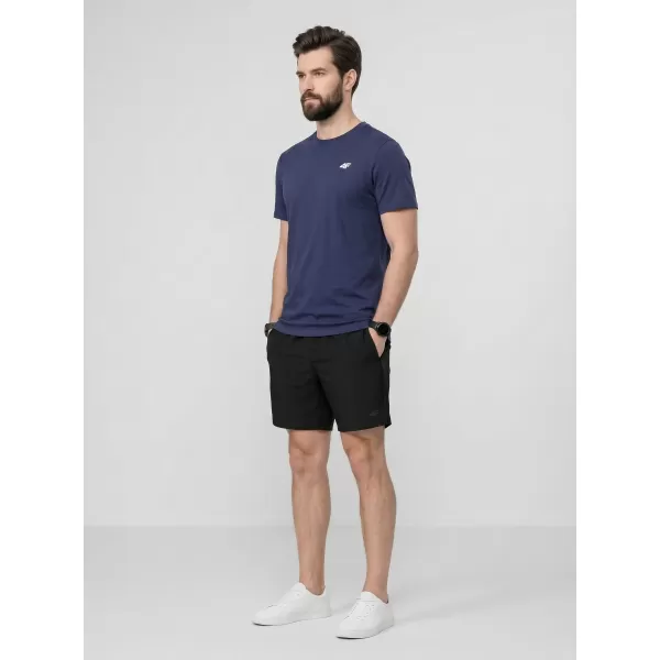  Funktions-T-Shirt für Herren 4F WAW25TFTSM1526 DENIM 
