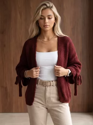 Damenpullover DSTREET MY2567 BURGUND