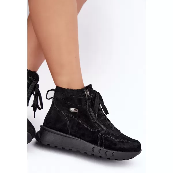  Damenstiefel BOTO 26BT17-651 SCHWARZ 