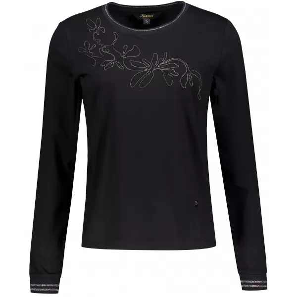  Damen-T-Shirt KIXMI ADINA SCHWARZ 