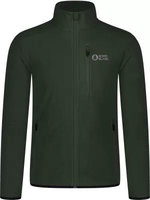 Leichtes Fleece-Sweatshirt für Herren NORDBLANC QUARRY NBSFM8372 GRÜN