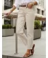 Damenhosen DSTREET UY2987 NATURFARBEN