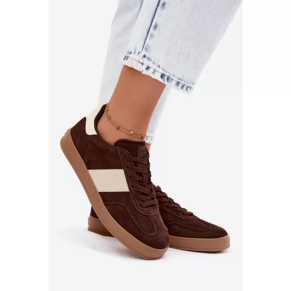  Damen-Sneaker BIG STAR SHOES UU274008 BRAUN/BEIGE 