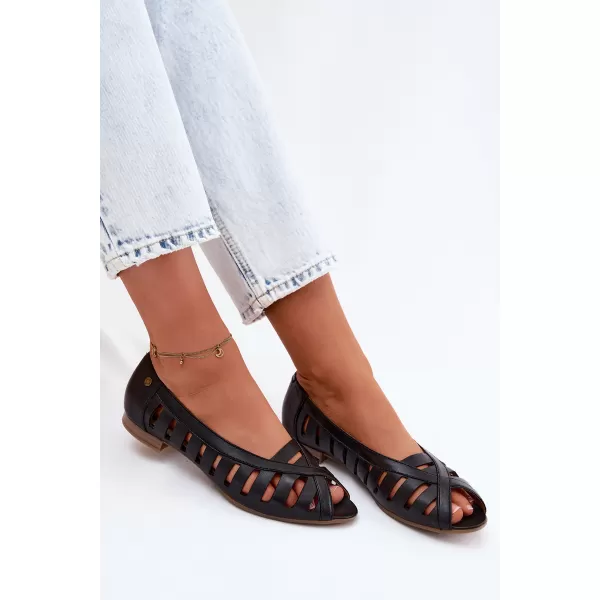  Ballettschuhe für Damen MACIEJKA P7540-01/00-1 SCHWARZ 