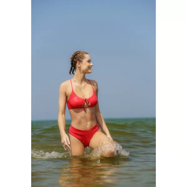  Bikinihose für Damen NORDBLANC ETHEREAL NBSSS8241 ROT 