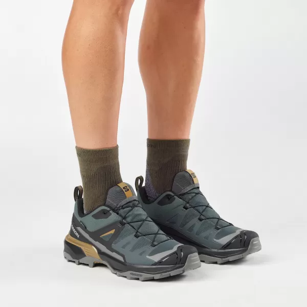  Herrenschuhe SALOMON X ULTRA 360 GORE-TEX L49101700 URBAN CHIC/SCHWARZ/BRILLANTOLIV 