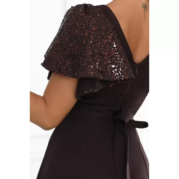  Kleid NUMOCO MIRELLA 694-2 SCHOKOLADENBRAUN 