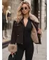 Damenjacke DSTREET TY5704 BRAUN
