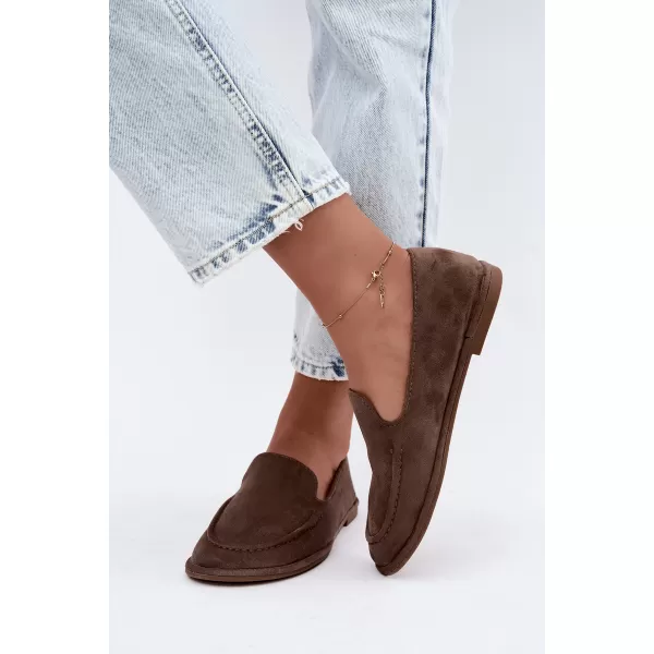  Damenmokassins BOTO 9889 TAUPE 