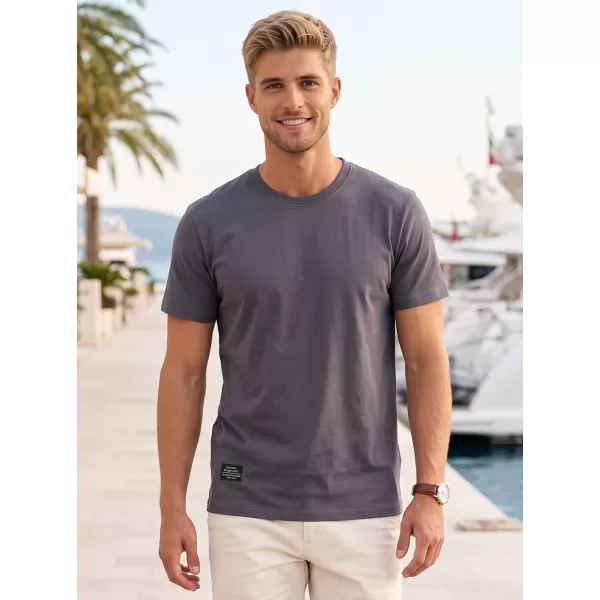  Herren-T-Shirt ALTISPORT NP/ALMST20001 SCHIEFERGRAU 