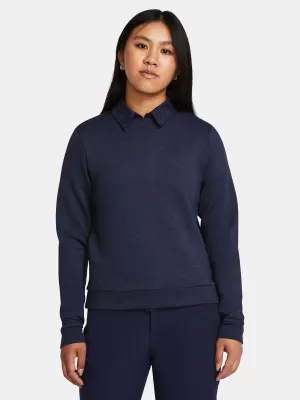 Damen-Sweatshirt UNDER ARMOUR UA DRIVE MIDLAYER CREW 1387143-410 BLAU