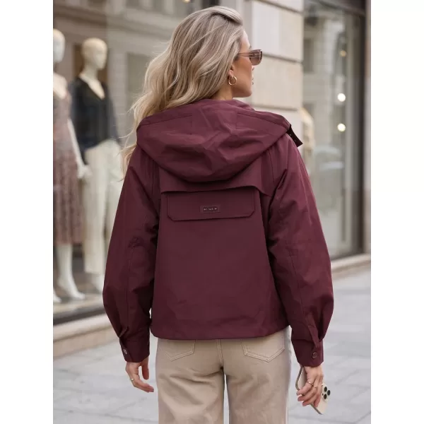  Damenjacke DSTREET TY5964 ROTWEIN 