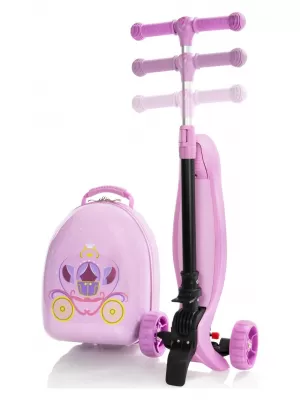 Kinderkoffer HEYS TURBO TOTS SCOOTER 13156 KÖNIGLICHE KUTSCHE