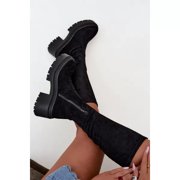  Damenstiefel BOTO 9671A-1 SCHWARZ 