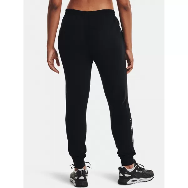  Damenhosen UNDER ARMOUR UA RUSH FLEECE PANT 1365775-001 SCHWARZ 