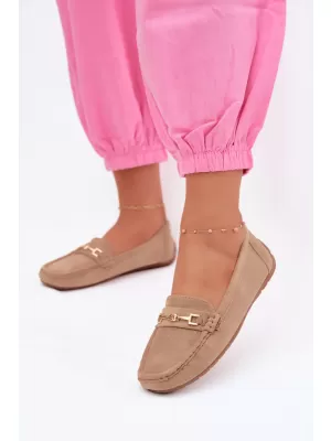 Damenmokassins BOTO FT247 KHAKI