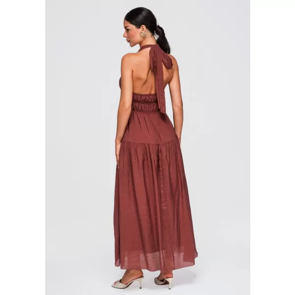  Kleid OMBRE OW-DLR-E0001 BRAUN 
