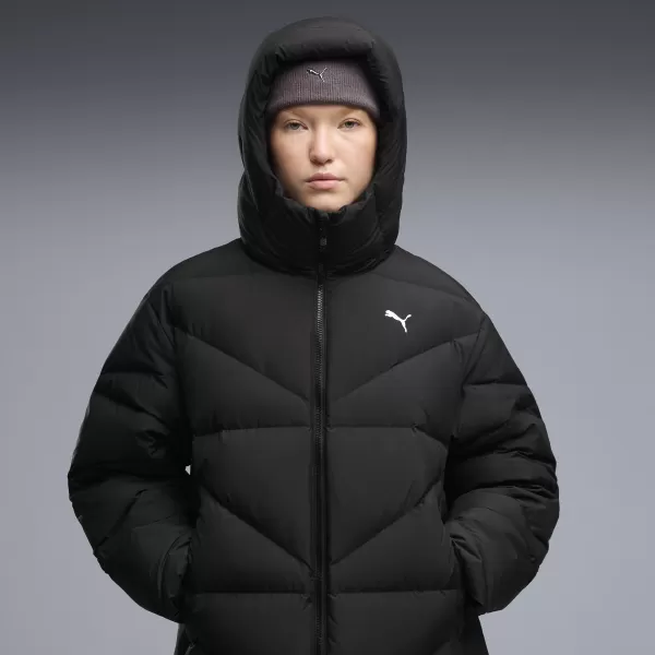  Damenmantel PUMA HOODED DOWN PUFFER COAT W 69457901 PUMA SCHWARZ 