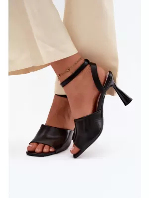 Damensandalen VINCEZA 62297 SCHWARZ