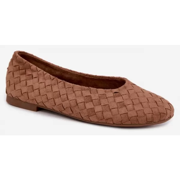  Ballerinas für Damen BOTO 9867 KAMEL 