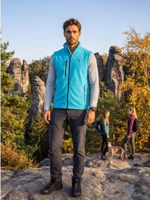 Fleeceweste für Herren ALTISPORT ALM002525 TÜRKIS
