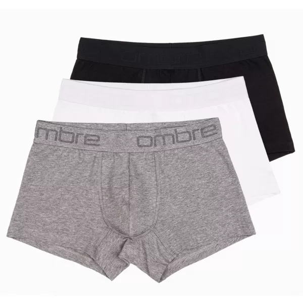  Herren-Boxershorts OMBRE U532 FARBE MISCHEN 