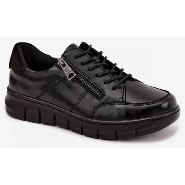  Damen-Stiefeletten VINCEZA 133130 SCHWARZ 