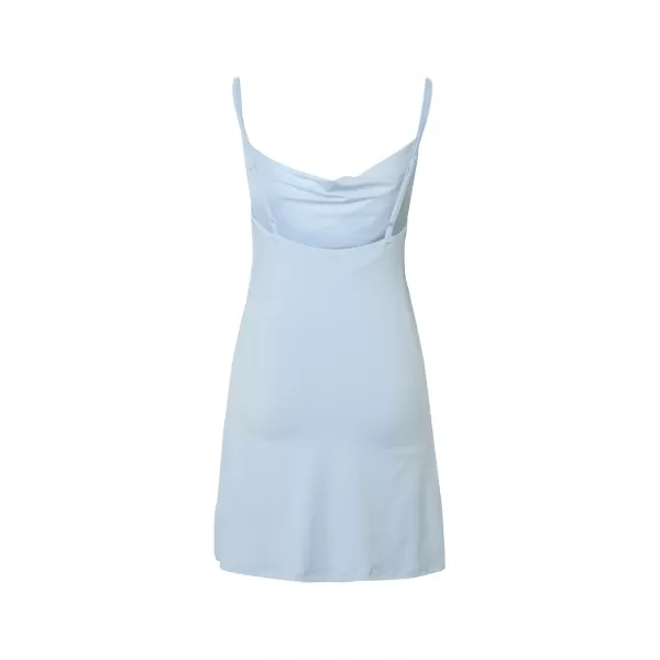  Kleid URBAN CLASSICS TB8182 BLAU EINFRIEREN 