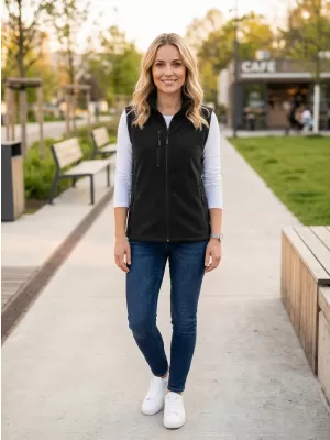 Fleeceweste für Damen MALFINI EXIT W-525 SCHWARZ