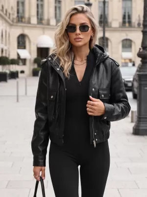 Damenjacke DSTREET TY5876 SCHWARZ