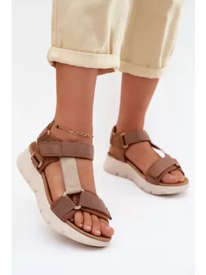 Damensandalen ARTIKER 58C1231 BRAUN/BEIGE