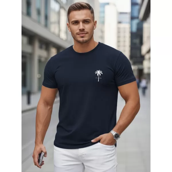  Herren-T-Shirt DSTREET NX5126R-NY DUNKELBLAU 