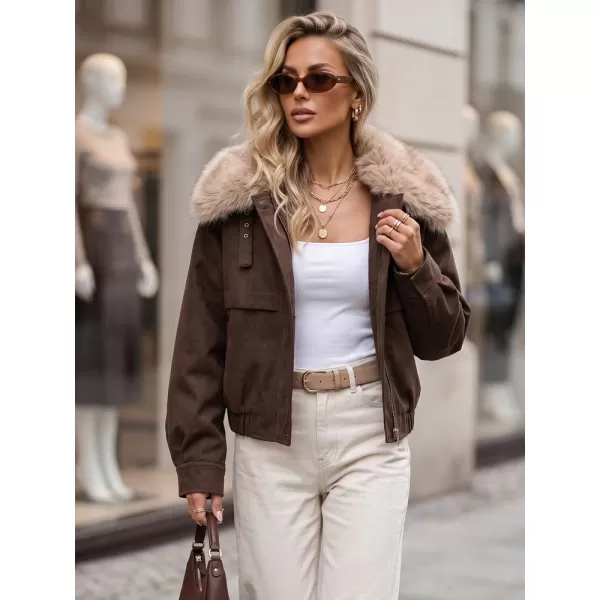  Damenjacke DSTREET TY5694 BRAUN 