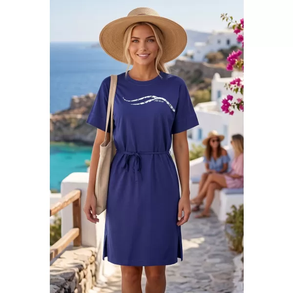  Kleid ALTISPORT ALW001816 MITTERNACHTSBLAU 