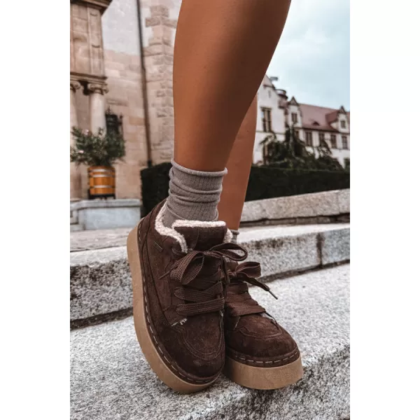  Damenschuhe BIG STAR SHOES UU274188 BRAUNE/BEIGE SCHATTEN 