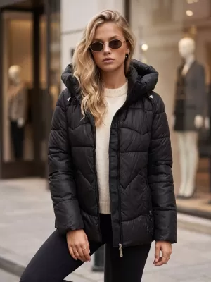 Damenjacke DSTREET TY5936 SCHWARZ