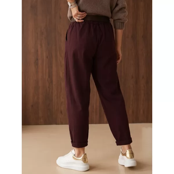  Damenhosen DSTREET UY3186 BURGUND 