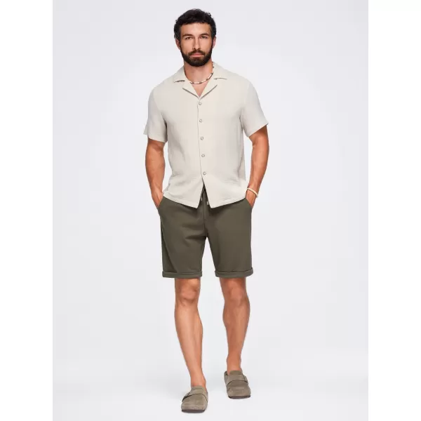  Herrenshorts OMBRE OM-SRCS-0206 OLIVGRÜN 