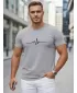 Herren-T-Shirt DSTREET NX5098R-SL HELLGRAU
