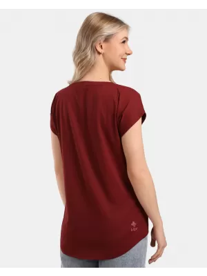 Funktions-T-Shirt für Damen KILPI ARONY-W 1L0304KI DUNKELROT
