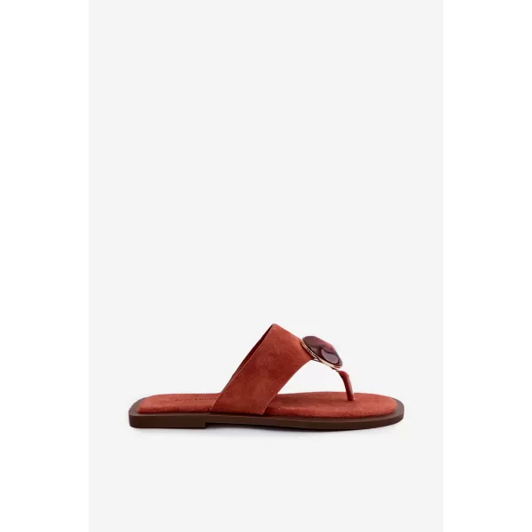  Damen-Flip-Flops BOTO 9825 ORANGE 