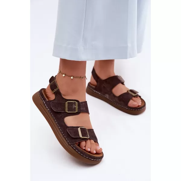  Damensandalen VINCEZA 79620 SCHOKOLADE 