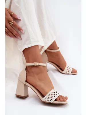 Damensandalen BOTO 5523 BEIGE