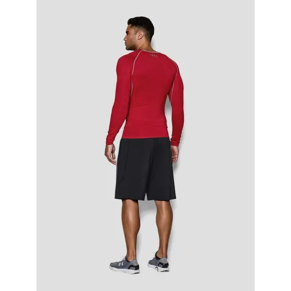  Kompressionsshirt für Herren UNDER ARMOUR HG LS 1257471-600 ROT 